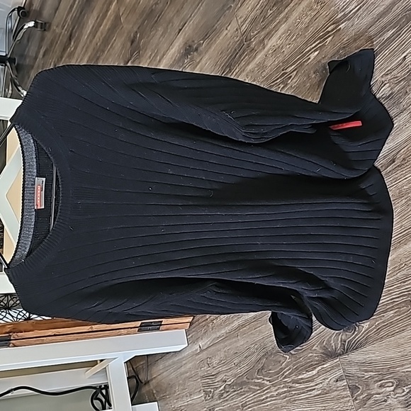 Prada Mens 2XL black sweater